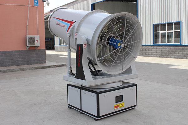 除尘雾炮机的构成是由哪些构件组成的呢？