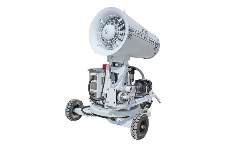 我司60米移动式快速降尘雾炮机的产品特点