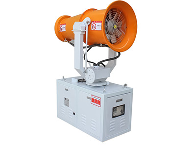 雾炮机的高压喷雾降尘系统原理是什么？