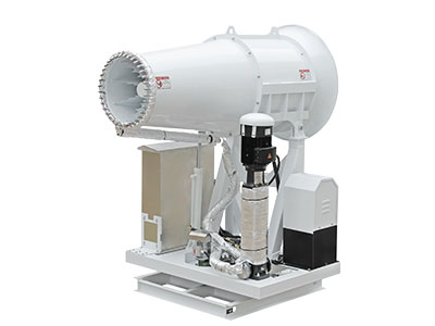 塔台式雾炮机在施工工地的作用