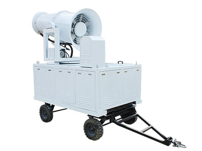 除尘雾炮机都由哪些构件组成的？