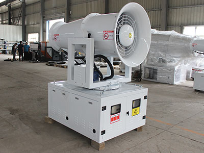 雾炮机在使用过程中不吸水是因为什么原因？