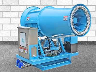 雾炮机的主要组成部件都有哪些？