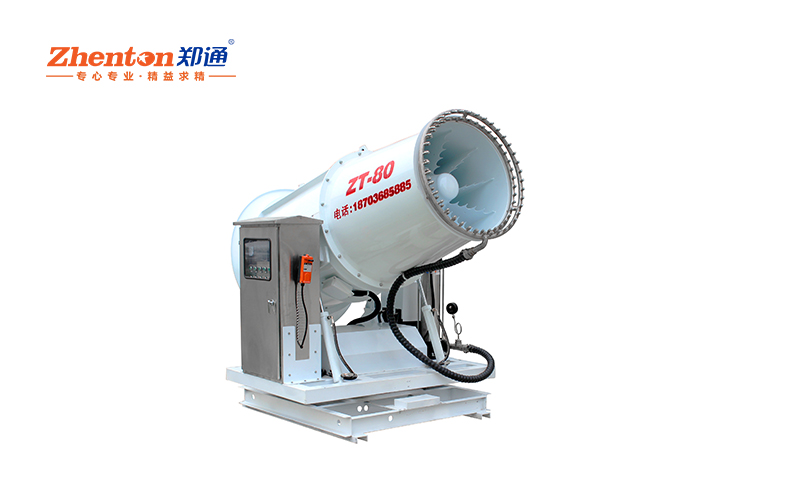 雾炮机在城市建设中发挥重要作用