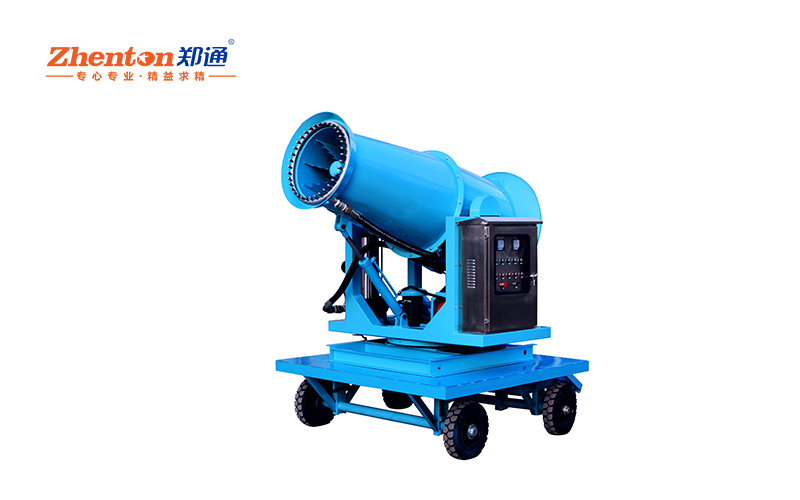 除尘雾炮机的调压方法