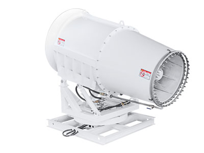 抑尘雾炮机能有效的节省水资源