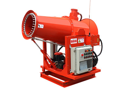 矿山雾炮机的降尘效果及技术分析