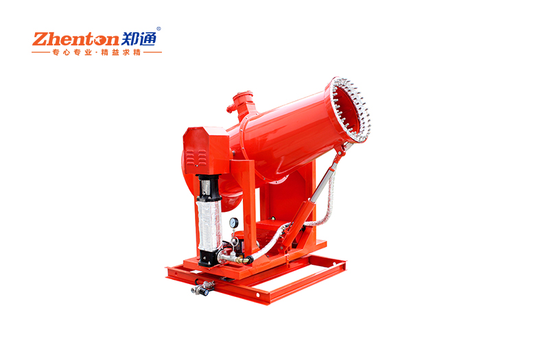 雾炮机的左右旋转调试方法