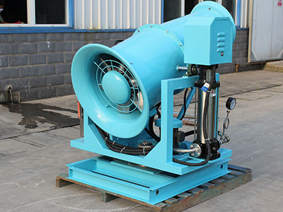 除尘雾炮机核心零部件介绍，您了解多少