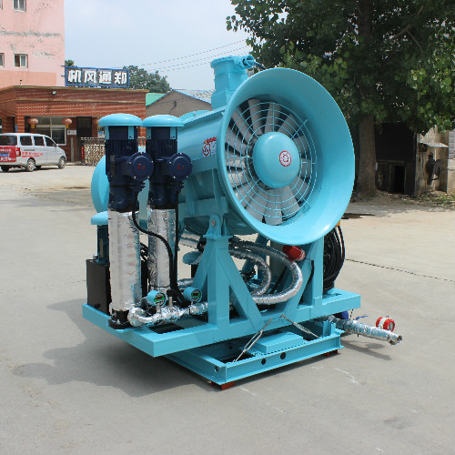 雾炮机使用时出现噪音该怎么办？