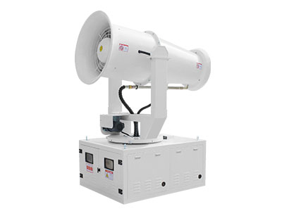 降尘雾炮机的喷雾颗粒是如何形成的？