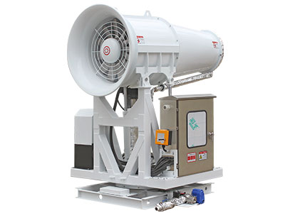 60米全自动雾炮机除尘效率高，效果怎么样？