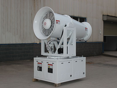 堆料场如何避免扬尘问题？厂家推荐抑尘雾炮机