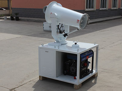 降尘雾炮机广泛用于城市建筑工地，具体有什么优势