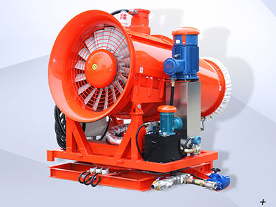 降尘雾炮机在工矿堆场等环境具备什么样的优势