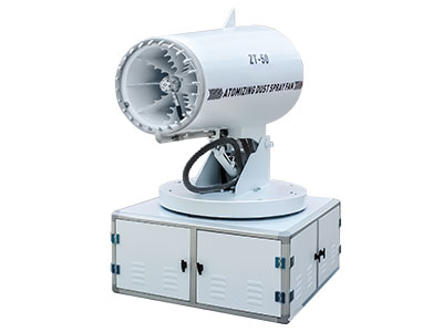 风送式除尘雾炮机应用广泛，都具备什么特点呢？