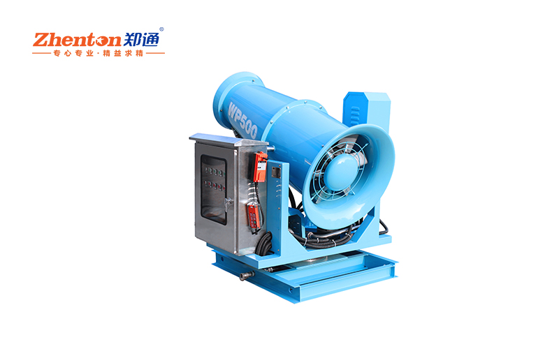 炮雾机-道路施工防尘有妙招