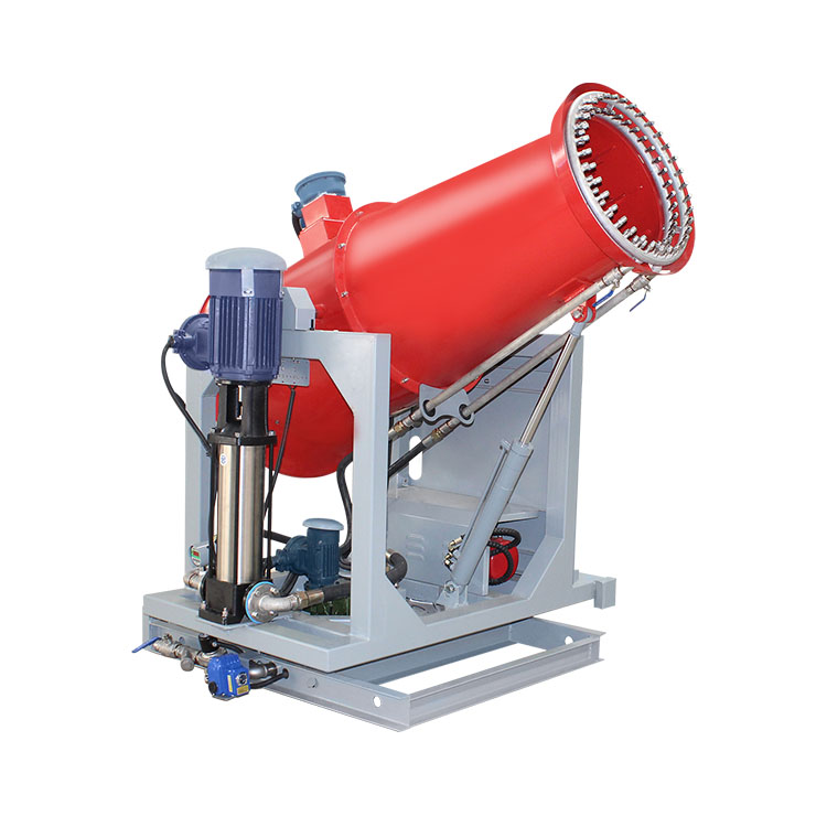 煤场专用雾炮机喷雾除尘设备效果怎么样？