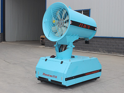 除尘雾炮机的工作原理及使用环境都有哪些呢？