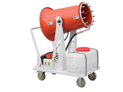 小型降温除尘雾炮机出现的问题如何判断是哪里出毛病呢?