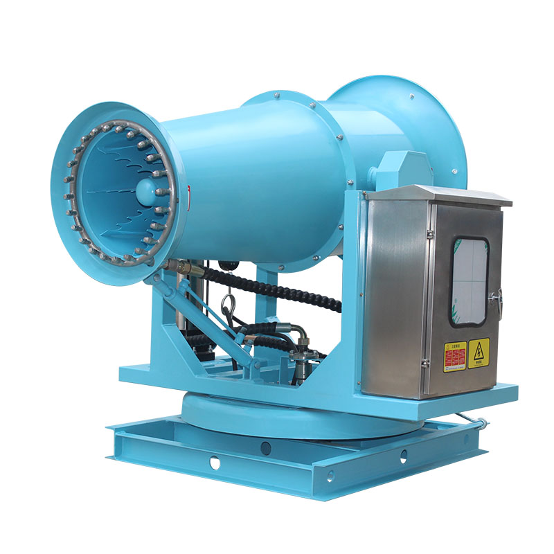 钢铁厂可以使用雾炮机喷雾除尘吗？