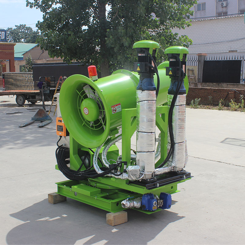 除尘雾炮机可以有效治理粉尘污染