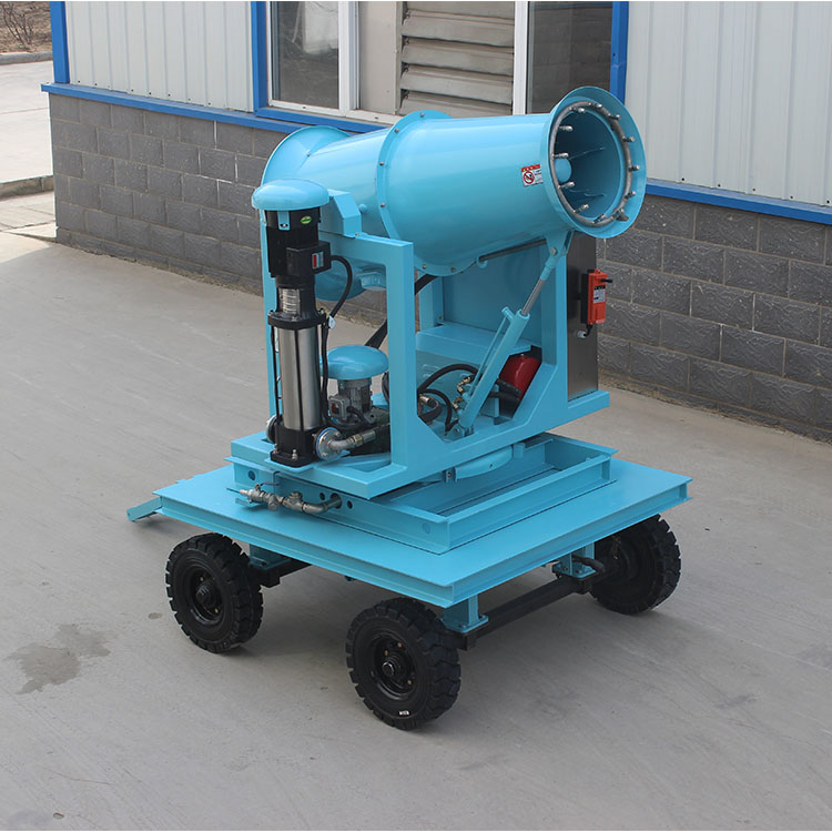 大型农林可以使用炮雾机进行施肥加湿吗？