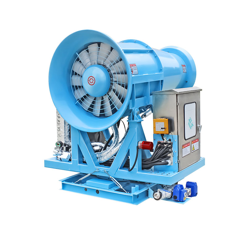 除尘雾炮机的工作原理是什么？