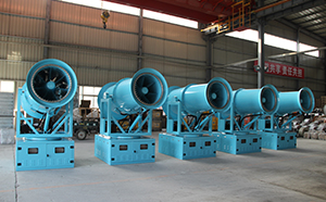 那么工地雾炮机该如何使用？