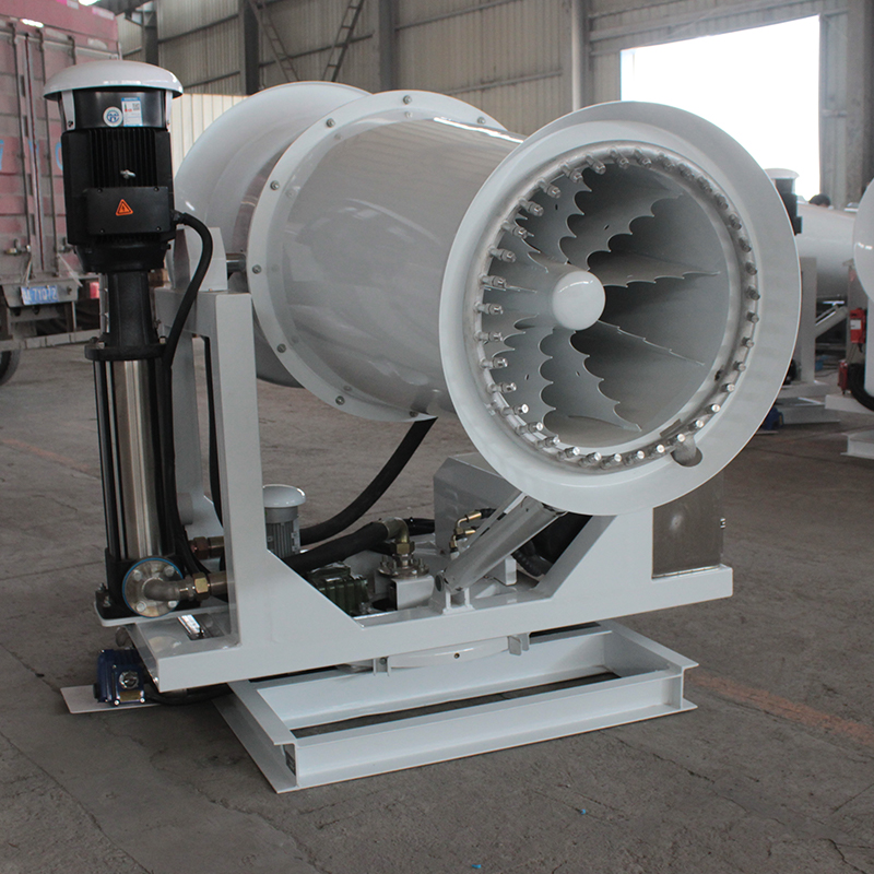 雾炮机喷不出水雾且滴水是什么原因？