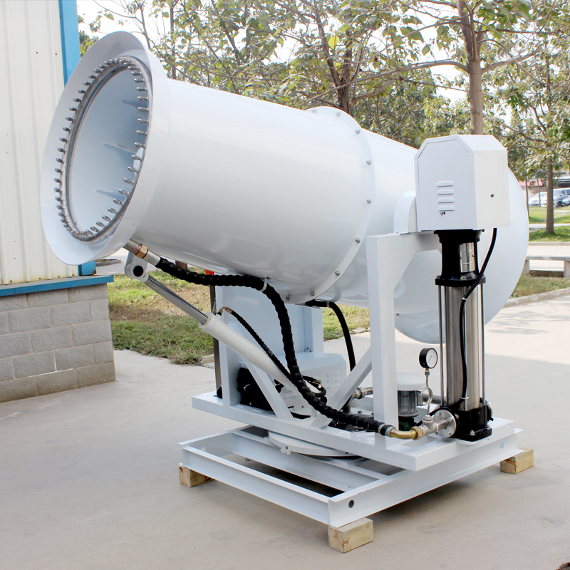 建筑工地扬尘选远程除尘雾炮！