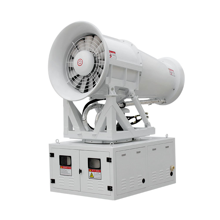 郑通车载喷雾设备有效降尘除霾！