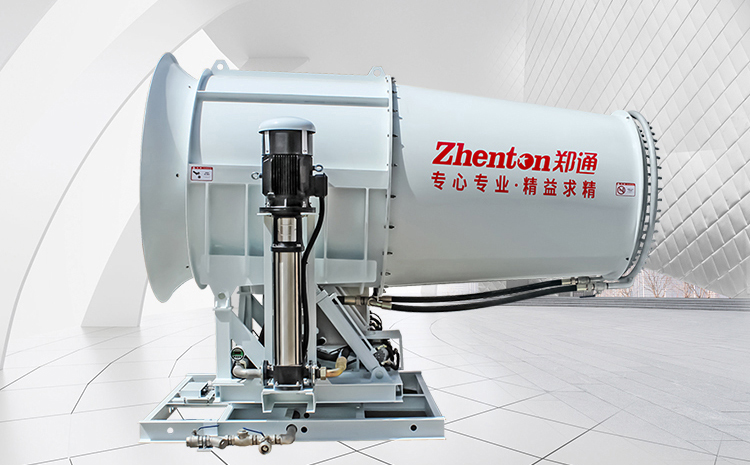 购买新型降尘设备-风送式高压雾炮机？选郑通雾炮机厂家！