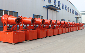 风送式高压雾炮机半自动操控有何特点？