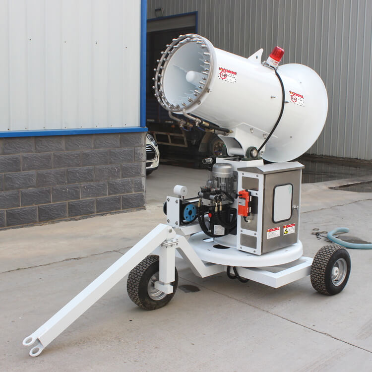 你知道移动雾炮机的水雾是怎样形成的吗？