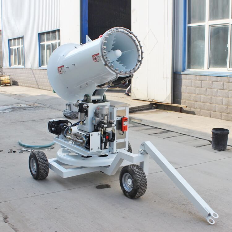 你知道移动雾炮机的水雾是怎样形成的吗？