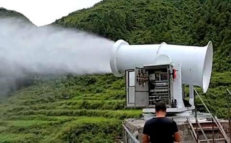 车载全自动雾炮机可以用来农林打药吗？怎样维护保养？