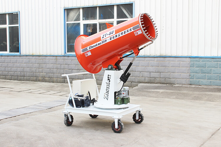 移动炮雾机如何防止锈蚀？