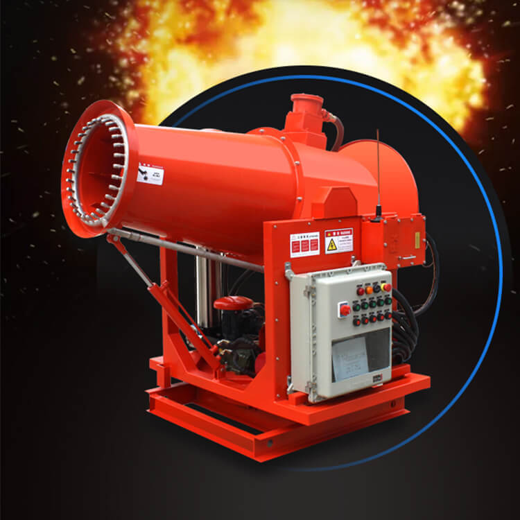 除尘雾炮机可有效减少扬尘排放