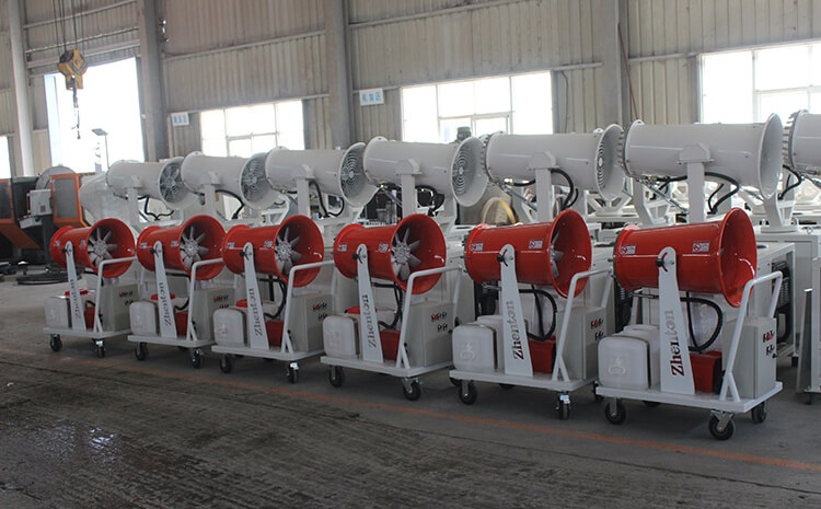 雾炮机为什么能有效治理扬尘污染？