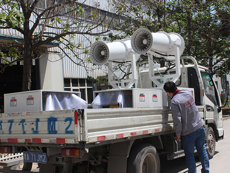 工业遥控器对高塔式雾炮机的运行有哪些作用？