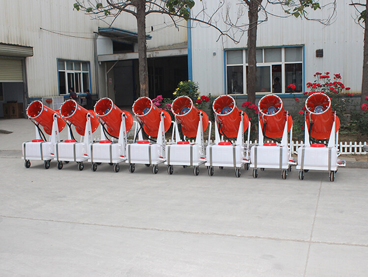 雾炮机如何实现降尘目的？