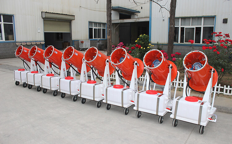 关于除尘炮雾机的功效您都知道么？