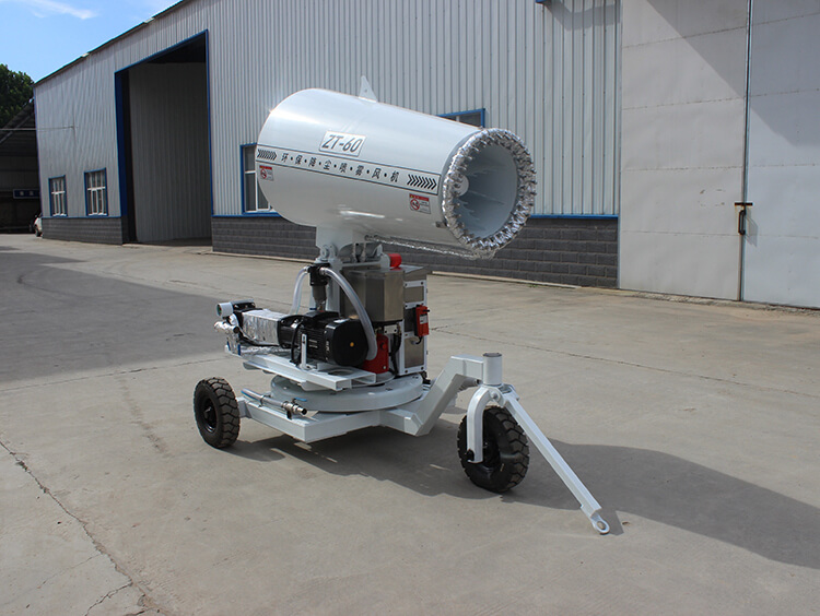 移动降尘雾炮机设备实拍