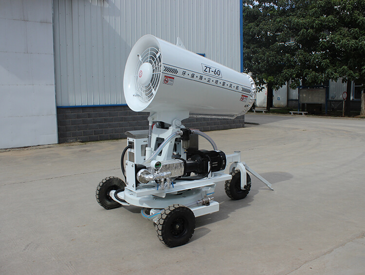 移动降尘雾炮机设备实拍