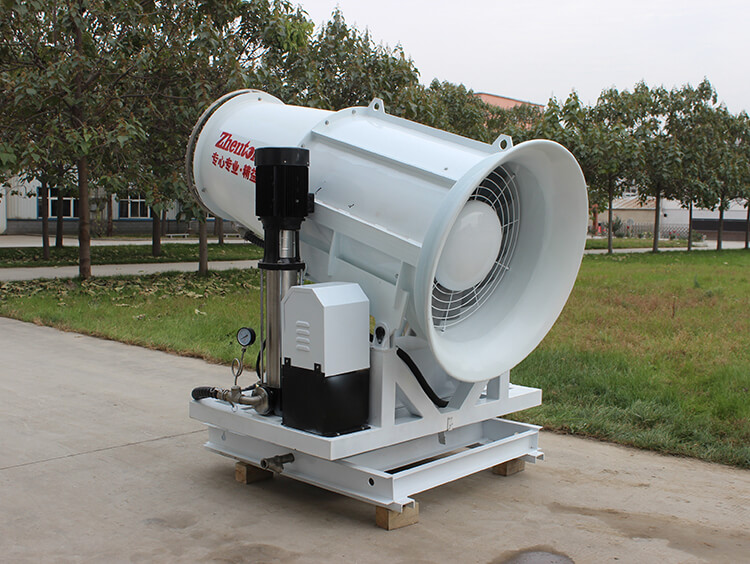 郑通固定式远程雾炮机产品实拍案例