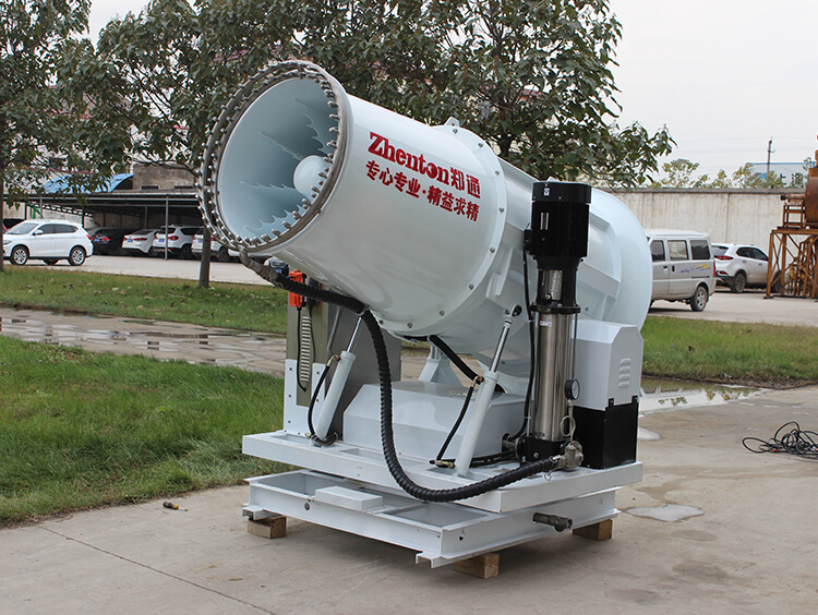 郑通固定式远程雾炮机产品实拍案例