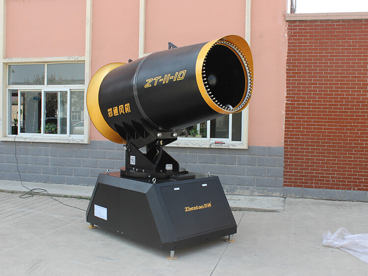 展会明星-车载远程雾炮机实拍