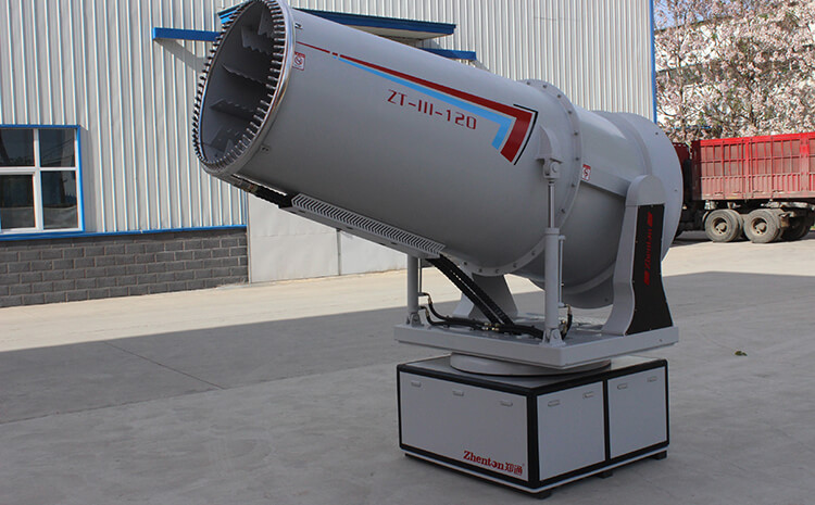 矿山雾炮机连续工作时间和可靠性试验分析