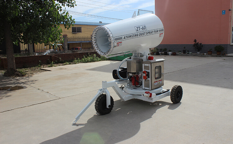 砂石厂降尘雾炮机要如何安装才能实现降尘效果最大化？